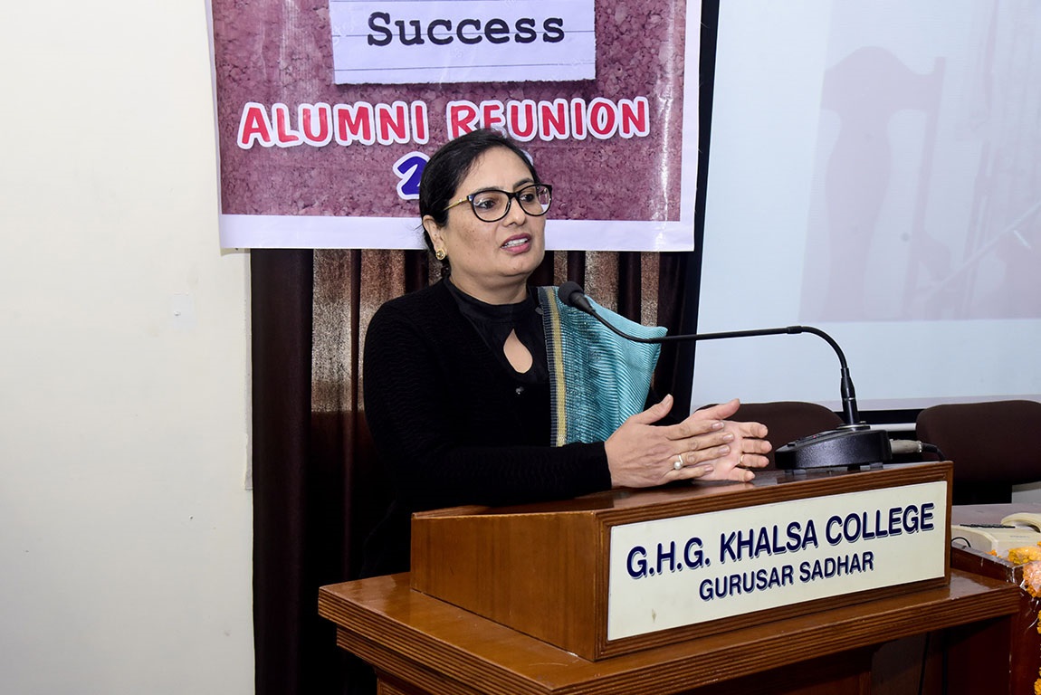 ALUMNI MEET AT G. H. G. KHALSA COLLEGE OF PHARMACY, GURUSAR SADHAR