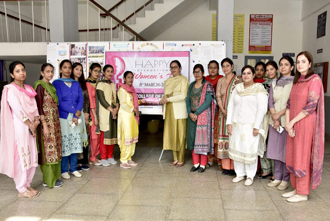A seminar on 'Women's Day' at GHG Khalsa College Gurusar Sadhar