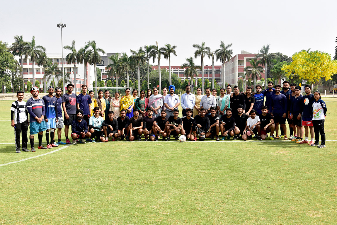 Inter-Class Pharmacy Soccer League starts at G.H.G Khalsa College of Pharmacy Gurusar Sadhar