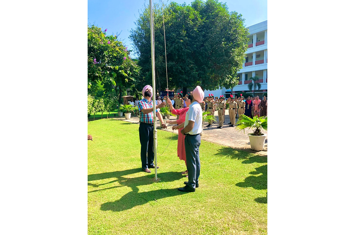 G.H.G Khalsa College of Pharmacy has celebrated Indepenence day