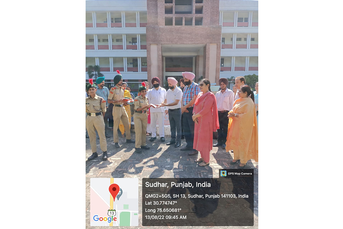 G.H.G Khalsa College of Pharmacy has celebrated Indepenence day