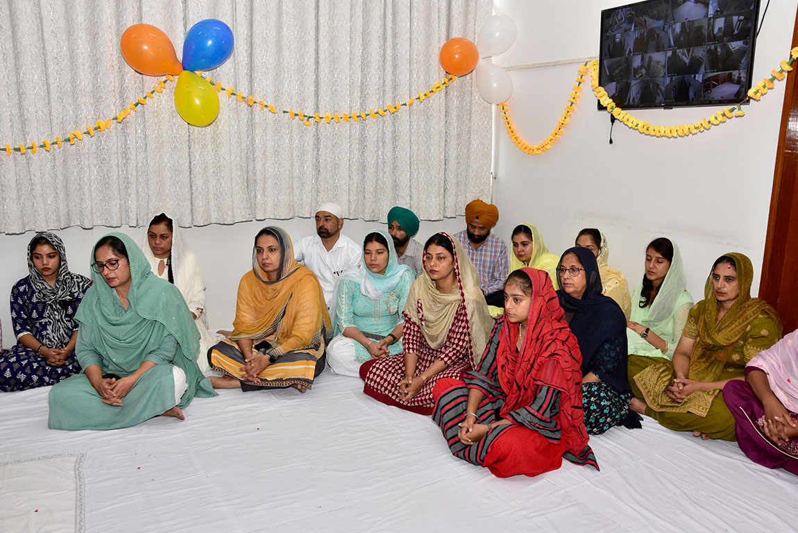 G. H. G. Khalsa college of Pharmacy organised Path Shri Sukhmani Sahib ji