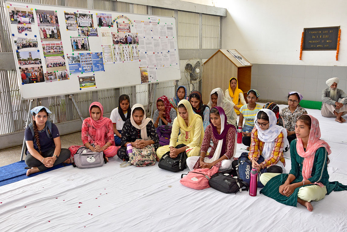 G. H. G. Khalsa college of Pharmacy organised Path Shri Sukhmani Sahib ji
