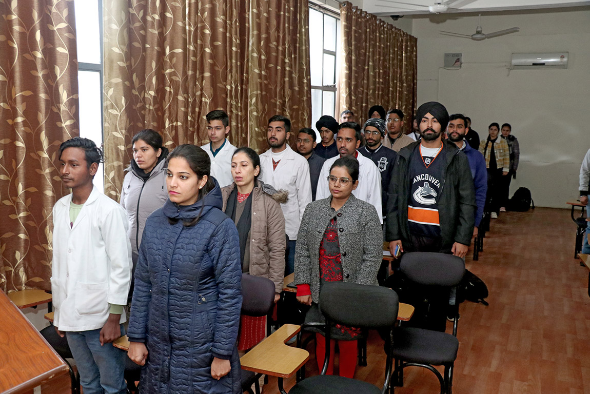 Republic Day Celebration at G.H.G Khalsa College of Pharmacy Gurusar Sadhar