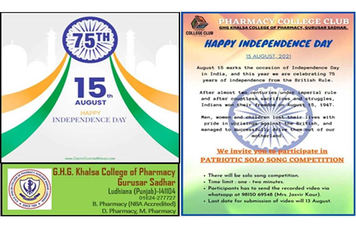Celebration of Independence Day-2021