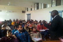 Wemsley Okuku Delivered The Lecture On Personality Development