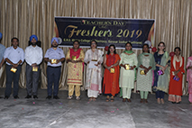 G.H.G Khalsa College of Pharmacy Gurusar Sadhar hosted its Fresher's Party and celebrated Teacher's day 