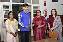 Poster making competition as a part of induction program