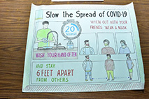 Poster making competition as a part of induction program