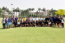 Inter-Class Pharmacy Soccer League starts at G.H.G Khalsa College of Pharmacy Gurusar Sadhar
