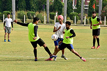 Inter-Class Pharmacy Soccer League starts at G.H.G Khalsa College of Pharmacy Gurusar Sadhar