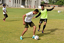 Cheetah Colonels win first Soccer league trophy at G. H. G Khalsa College of Pharmacy Gurusar Sadhar