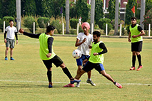 Cheetah Colonels win first Soccer league trophy at G. H. G Khalsa College of Pharmacy Gurusar Sadhar