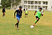 Cheetah Colonels win first Soccer league trophy at G. H. G Khalsa College of Pharmacy Gurusar Sadhar