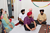 G. H. G. Khalsa college of Pharmacy organised Path Shri Sukhmani Sahib ji