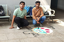 G.H.G Khalsa College of Pharmacy, Gurusar Sudhar has organised a Rangoli Competition