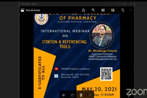 International Webinar on Citation And Referencing Tools
