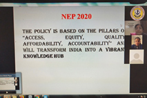 Online Webinar-NEP 2020: Multidisciplinary & Holistic Education