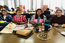 'Diya making' and 'Best out of waste' competition